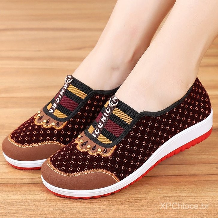 Tênis Ortopédico Feminino Para Aliviar A Dor No Calcanhar em Oferta na Shopee