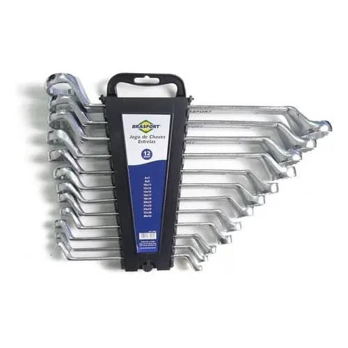 Chave Estrela 6 A 32MM Jogo de 12 Peças  Brasfort em Oferta na Shopee
