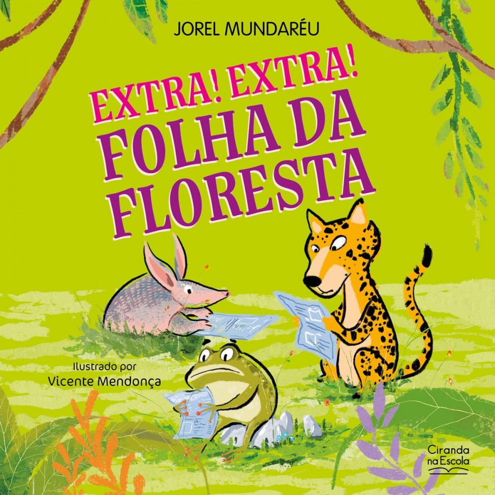Livro Literatura infantil Extra! Extra! Folha da floresta em Oferta na Shopee