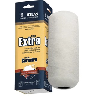 Rolo Pele Carneiro Extra Sem Cabo 23Cm - Atlas em Oferta na Shopee