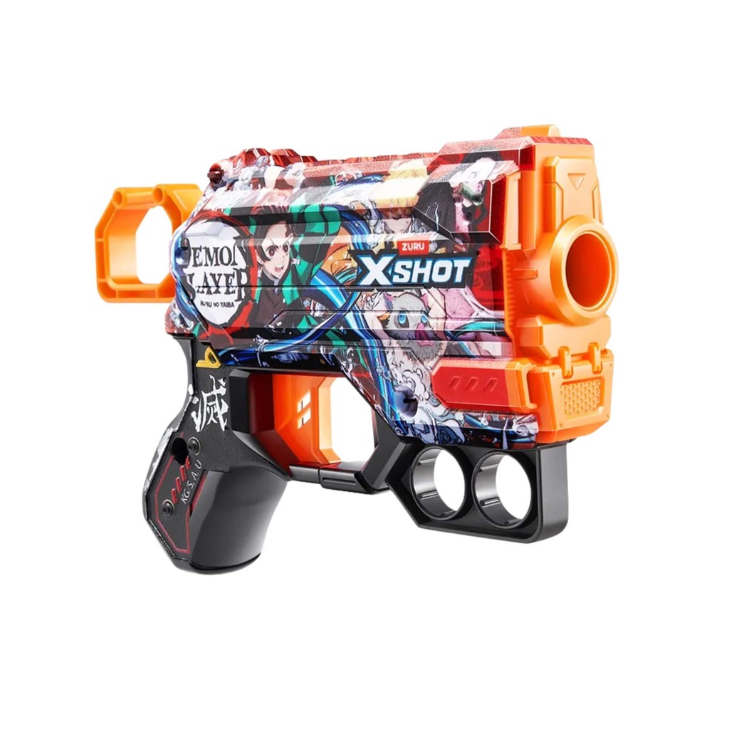 Brinquedo Infantil Lançador de Dardos X-Shot Skins Menace - Demon Slayer Candide - 5691