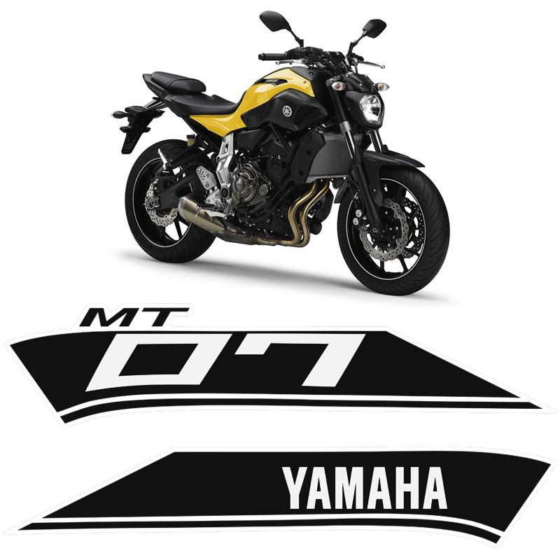 Par de Adesivos Yamaha Mt-07 Faixas Tanque Modelo Original em Oferta na Shopee