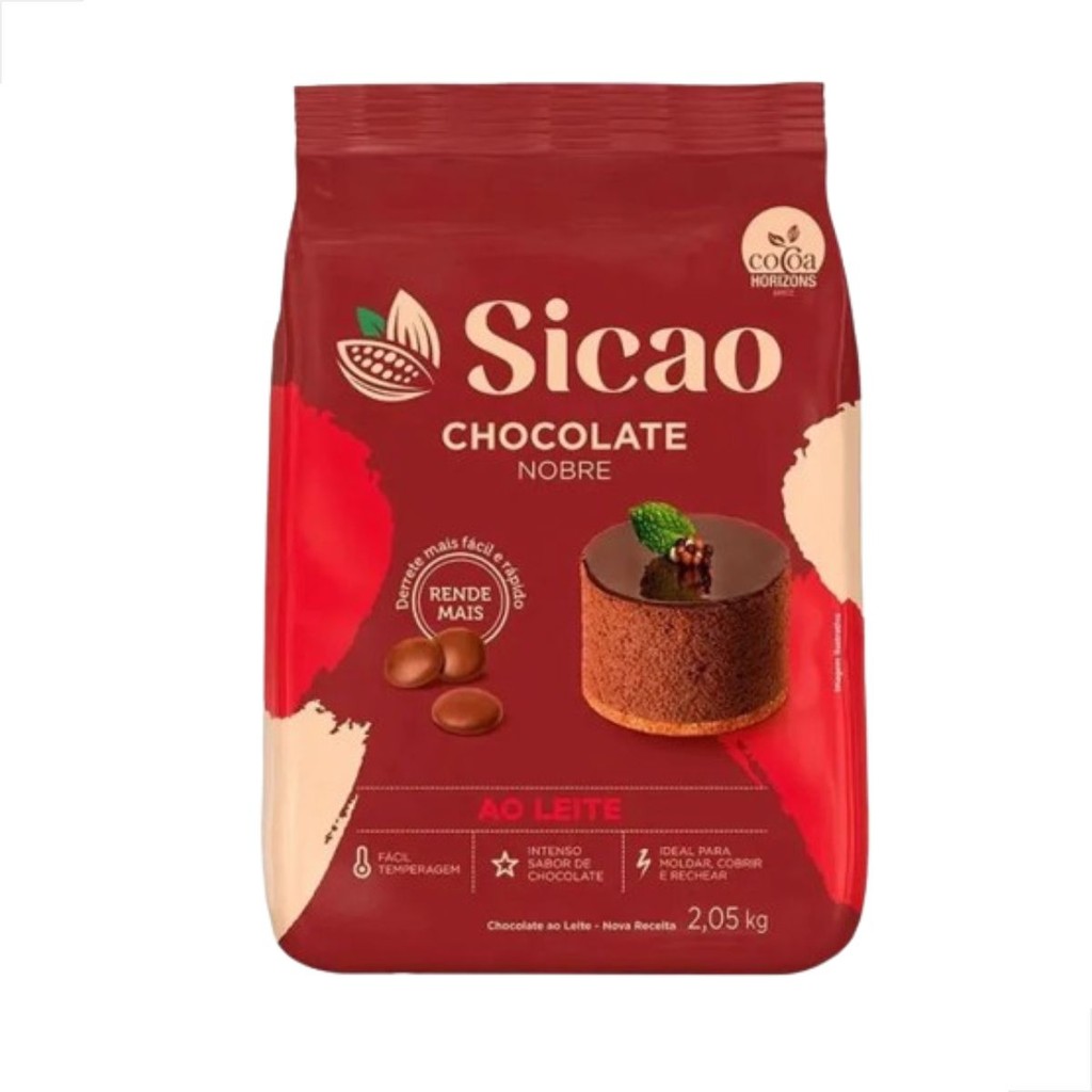 Chocolate Gotas Ao Leite Moedas Nobre Sicao 2,05kg em Oferta na Shopee