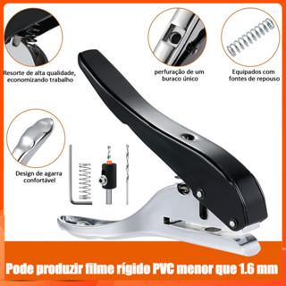 Alicate de perfuração portátil de furo único Ferramenta de perfuração de furo em Oferta na Shopee