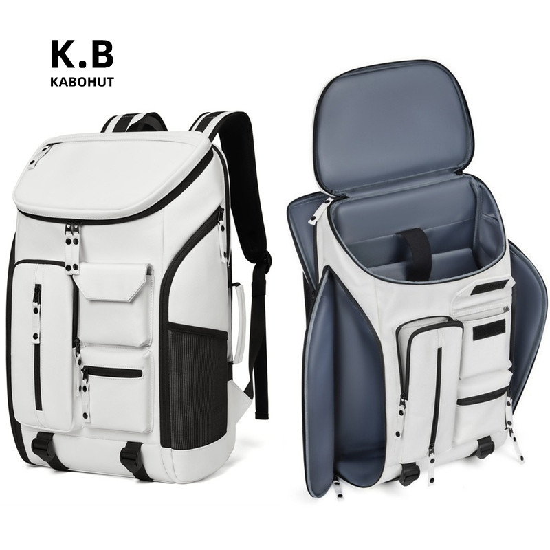 KABOHUT Mochila de viagem masculina de grande capacidade Bolsa de viagem à prova d'água Mochila para computador