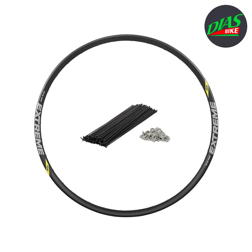 Detalhes do RODA 29 VZAN EXTREME 36F PRETO COM CUBOS K7