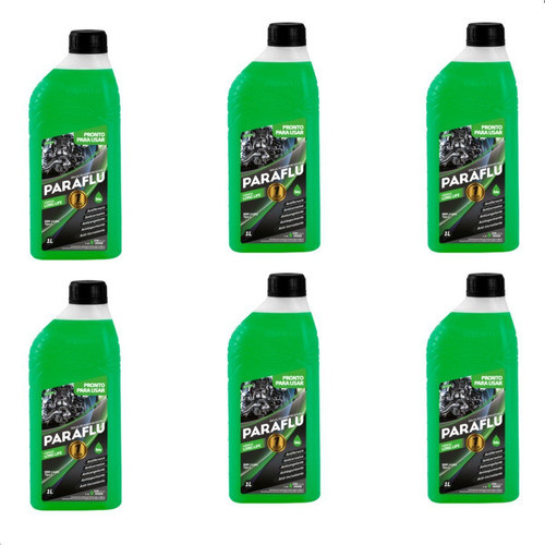 Kit 6 Aditivo Radiador Verde Fiat Palio Marea Weekend Siena