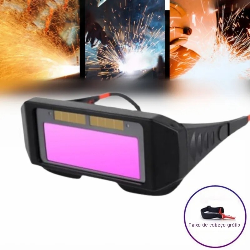 Óculos De Solda Para Soldador Com Escurecimento Automático - MT238