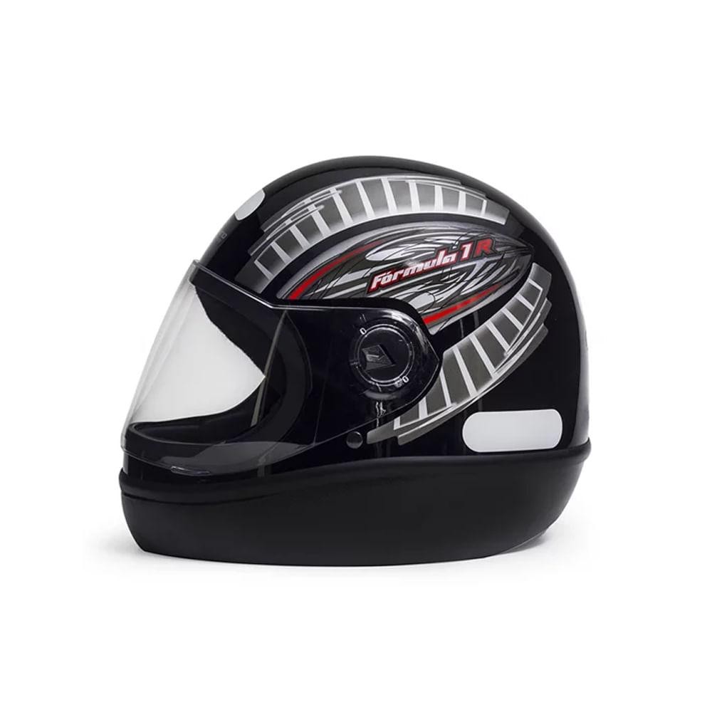 Capacete Taurus 10013499 Formula 1 R Grafic Preto Tam. 58 UN