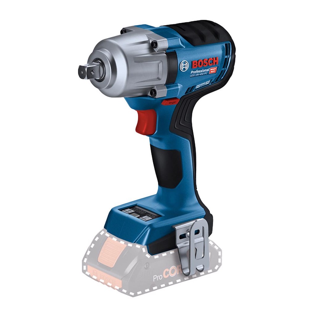 Chave de Impacto à Bateria 18V - 1/2'' SB (GDS 18V-450 PC) - Bosch