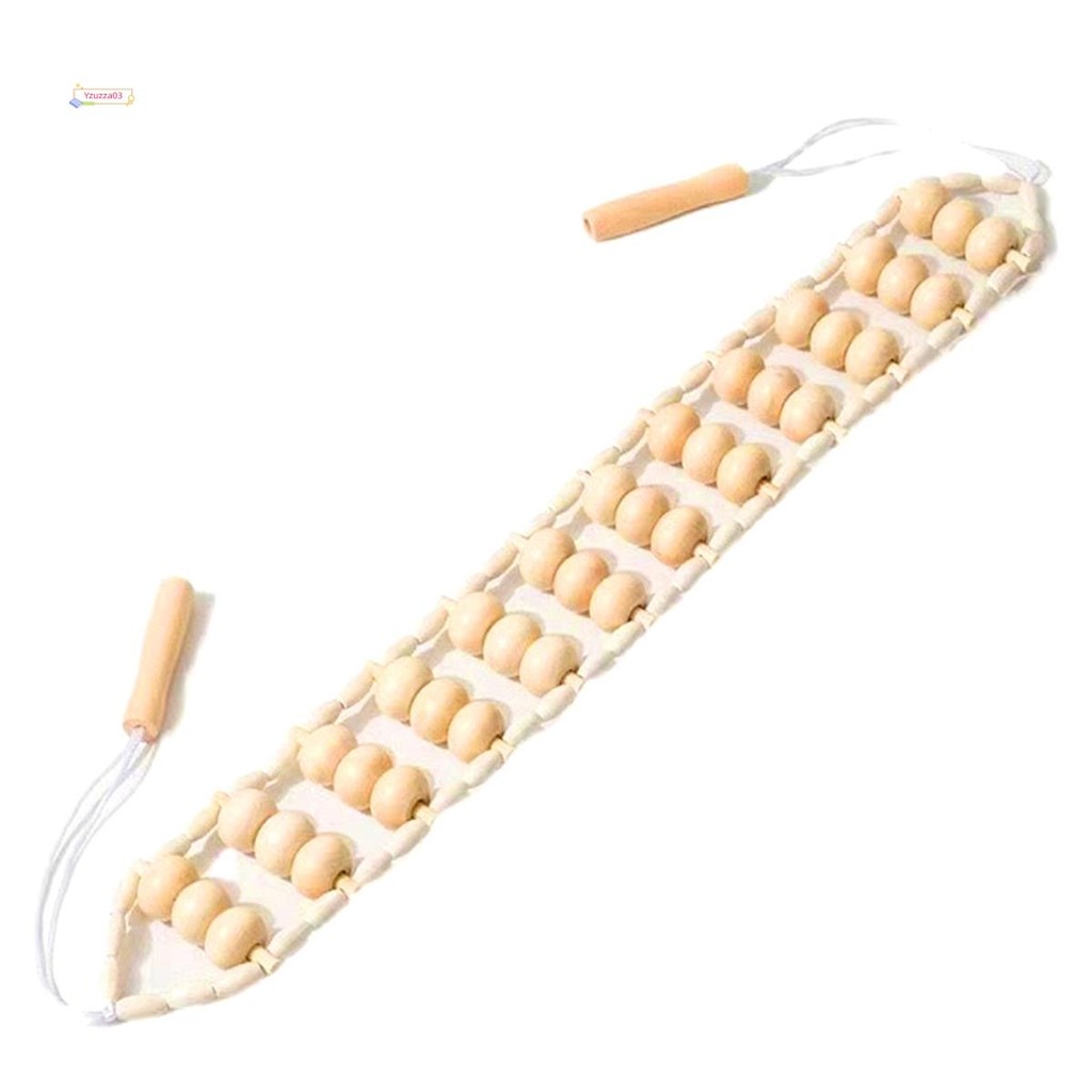 Massageador De Costas Com Corda-Ferramenta Massageadora De 47.2 Polegadas Para , Pescoço , Pernas , Cintura , Rolo De Ma