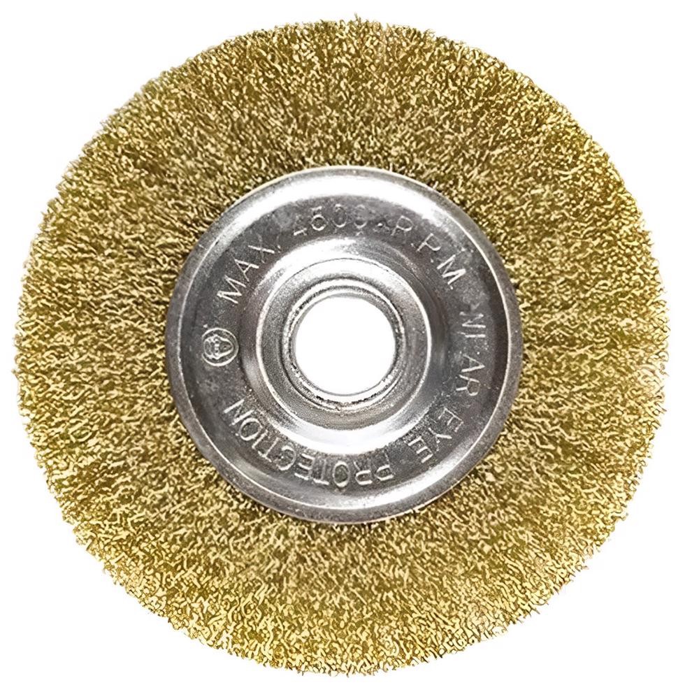 Escova Circular Aço Carbono Ondulada 4x7/8 POL 746489 MTX em Oferta na Shopee