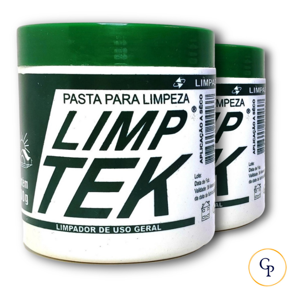 Limp Tek 500g Pasta Para Limpeza Profunda Lavagem A Seco Multiuso Carro Casa Computador