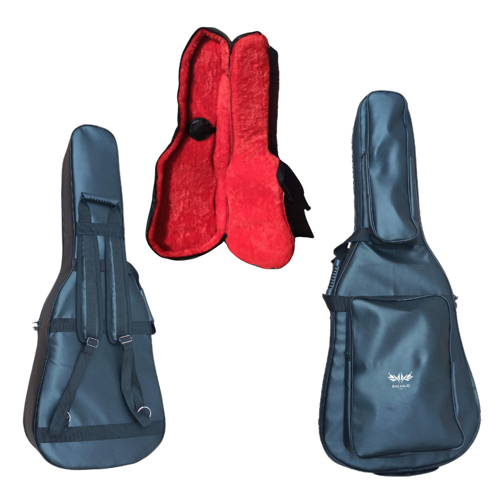 Semi Case Violão Clássico Yamaha Apx500 Courotop Com Pelucia