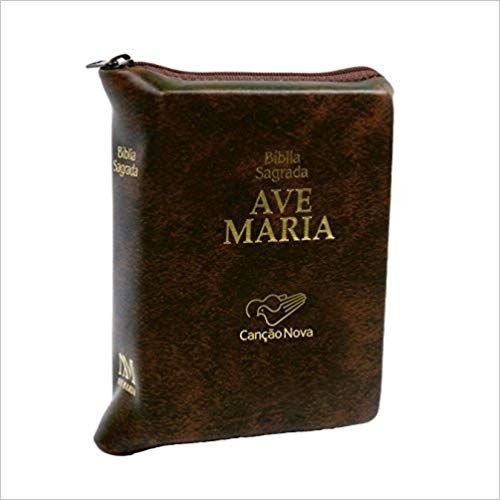 Bíblia Sagrada Ave Maria, Edição de Bolso, com Zíper - Bíblia Católica Ave Maria