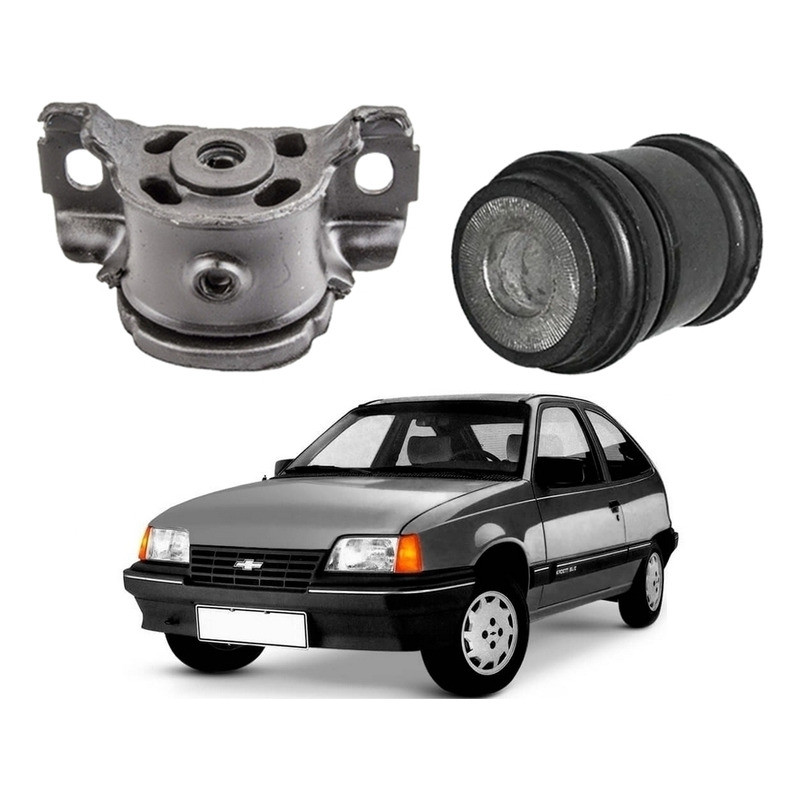 Par Bucha Bandeja Dianteira Kadett 1.8 2.0 1990 A 1998 - Spare Parts and Accessories for Vehicles
