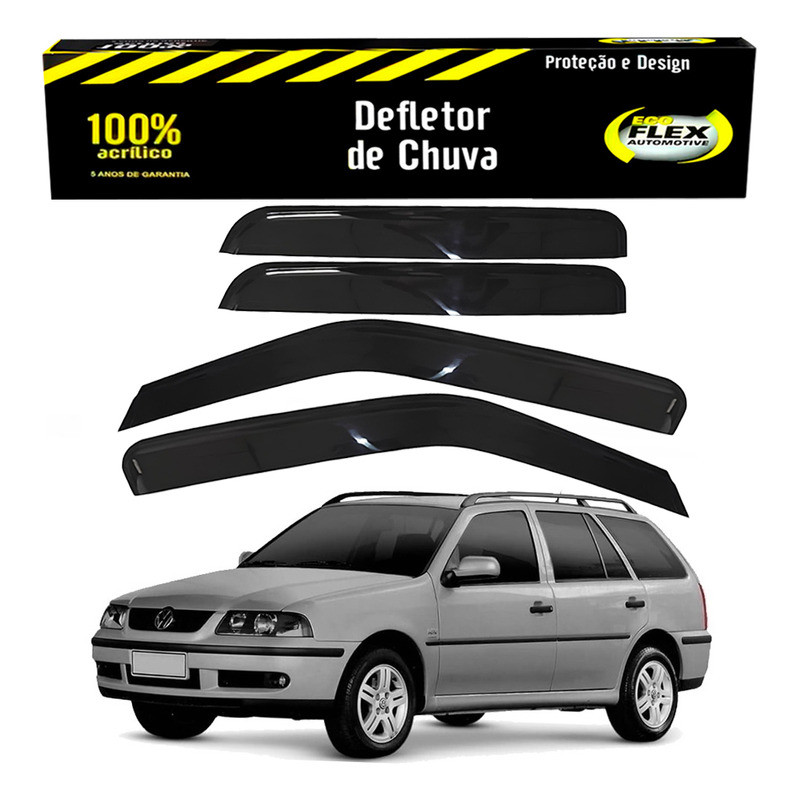 Calha Defletor Chuva Parati G3 1.8 2.0 4 Portas 2000 A 2005 em Oferta na Shopee