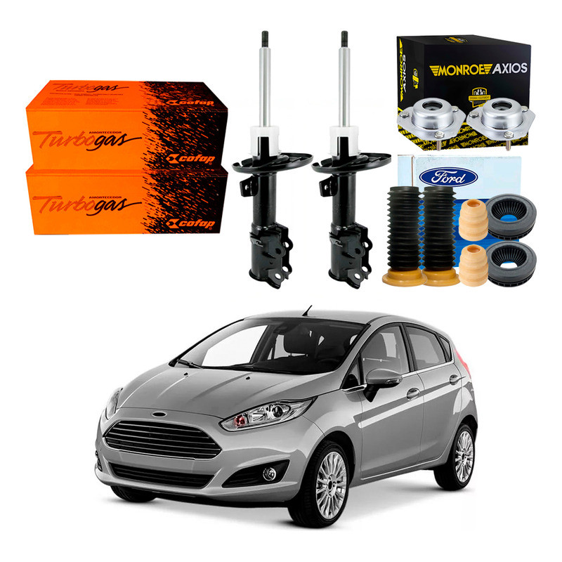 Kit Amortecedor Dianteiro´ New Fiesta 1.5 1.6 2014 A 2017 - Spare Parts and Accessories for Vehicles