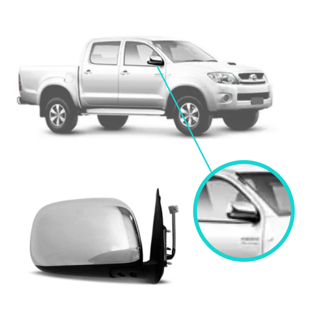 Retrovisor Direito Hilux Pick Up Sw4 2005 2006 2007 A 2011