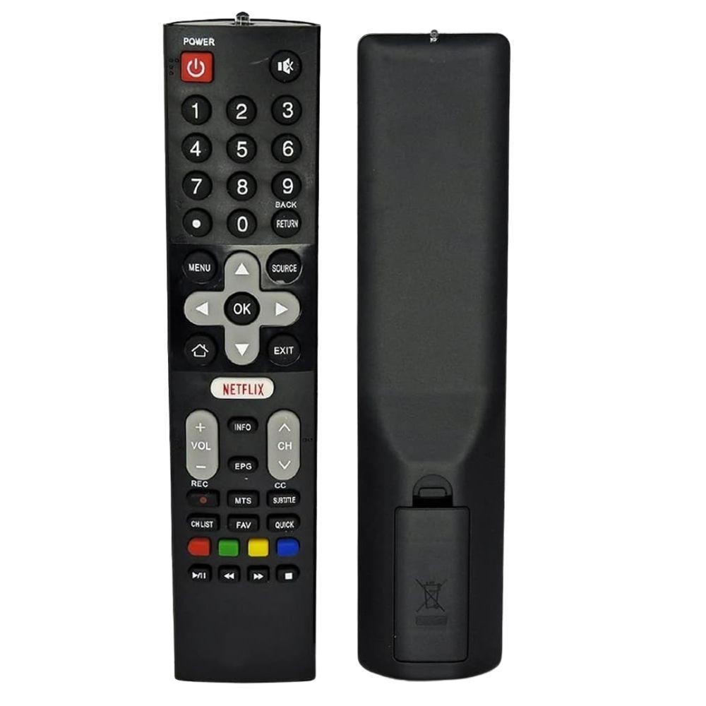 Controle Remoto Tv Philco Lcd-smart Preto Le-7054 - Home Appliances