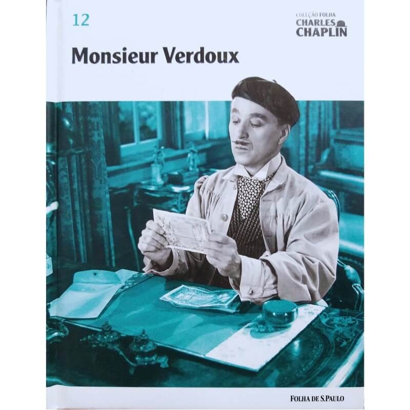 Livro/DVD Coleção Folha Charles Chaplin Vol. 12 Monsieur Verdoux