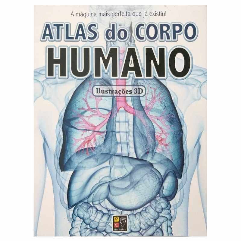 Livro Atlas do Corpo Humano C/ Ilustrações 3D em Oferta na Shopee