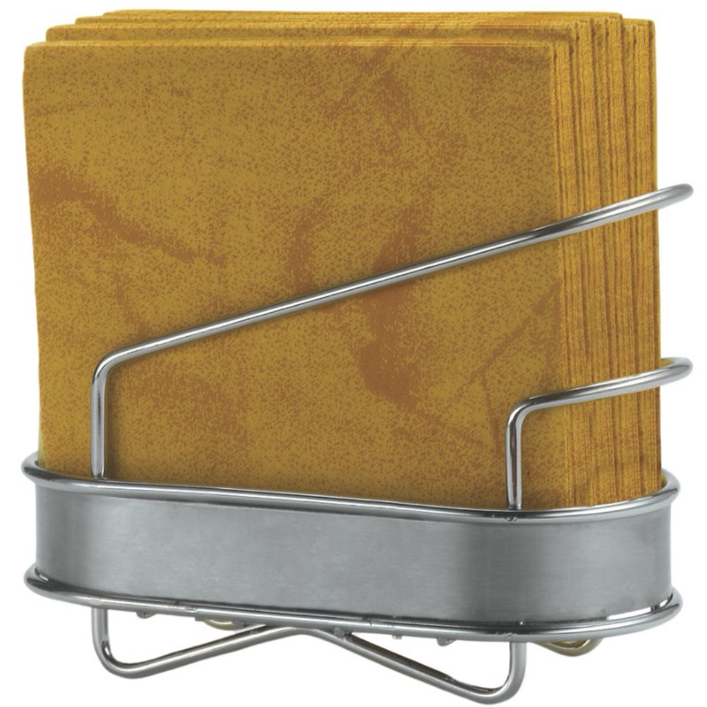 Porta Guardanapo de Mesa Cozinha Lanchonete Restaurante Aço Inox Arthi em Oferta na Shopee