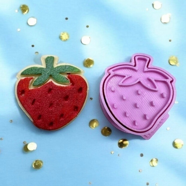 Cortador de Biscoito Morango - Comprar com Melhor Preço em Lanches