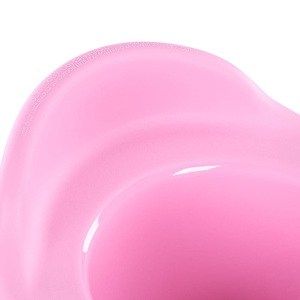 Detalhes do Penico Plástico Rosa Baby Sanremo