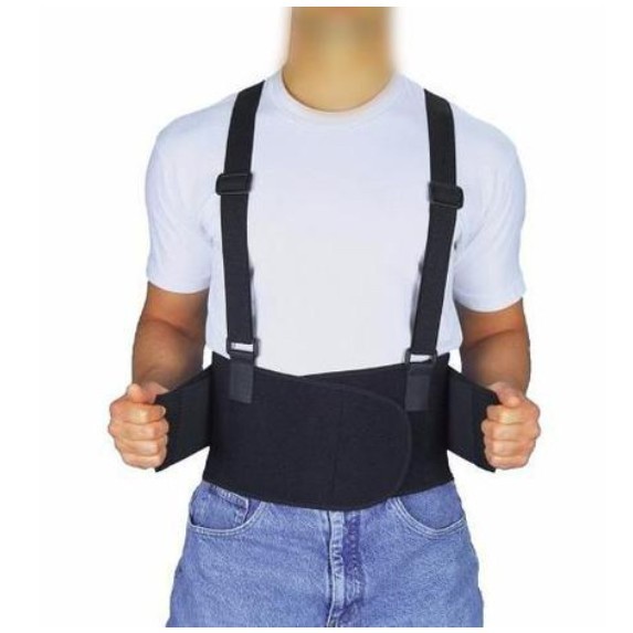 Cinta Lombar EPI Segurança Faixa Ergonômica Coluna Postural Proteção Carga Pesada