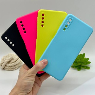 Capa Para Samsung Galaxy A7 2018 Silicone Aveludada Capinha de Celular em Oferta na Shopee
