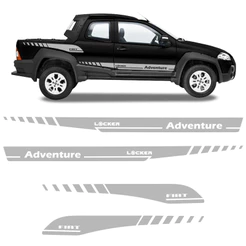 Faixas Strada Adventure Locker 2008/ Adesivo Cinza Lateral