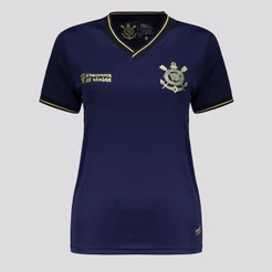 Camisa Corinthians Respeita As Minas Feminina Roxa