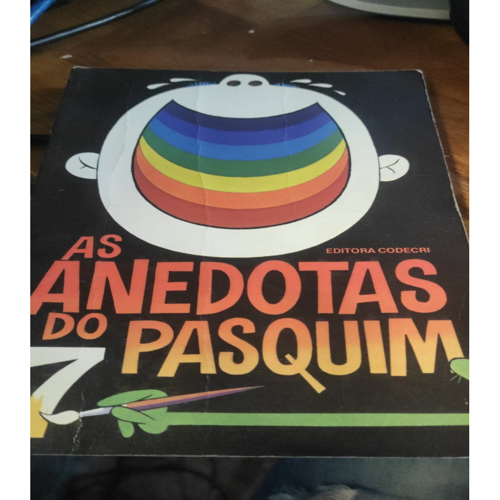 As Anedotas do Pasquim 7 autor Ziraldo e Jaguar