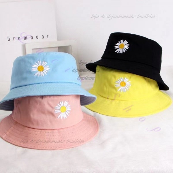 Chapéu Bucket adulto em Oferta na Shopee