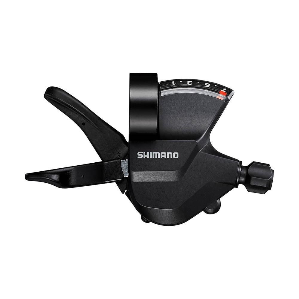 Alavanca de Câmbio SL-M315 Altus 7v Rapid Fire Direito Preto