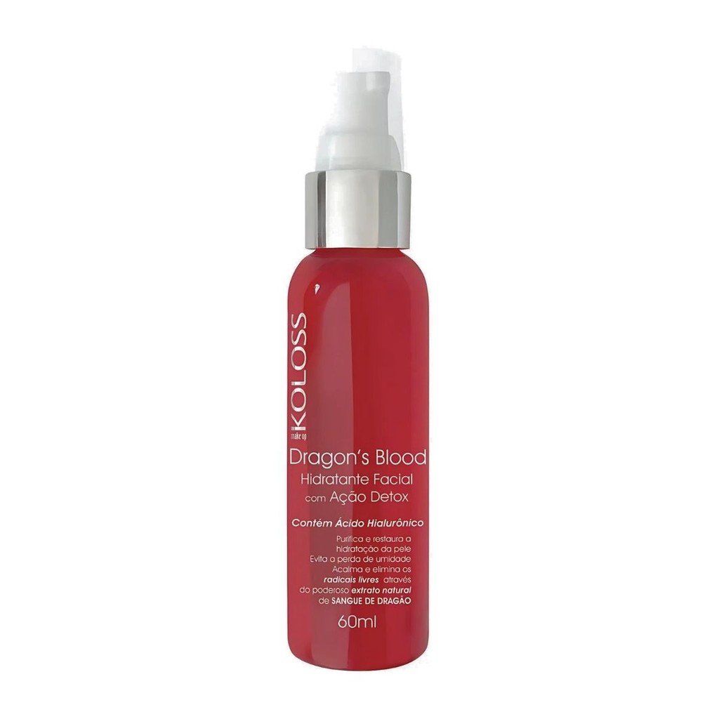 Creme Hidratante Facial Ação Detox Dragon´S Blood 60 ml Koloss