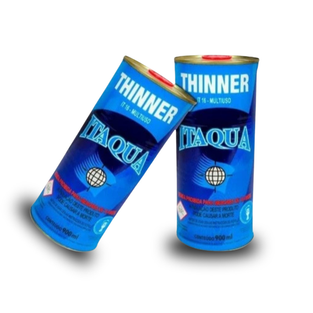 Thinner Itaqua Diluente Original It 16 Acabamento Automotivo 900 ml – Solventes para tintas em Oferta na Shopee