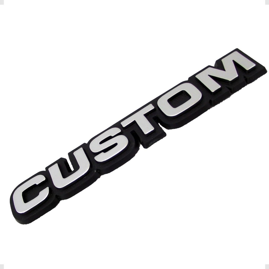 Emblema Custom D20 D10 A10 C10 C20 D40 Pick-ups Chevrolet