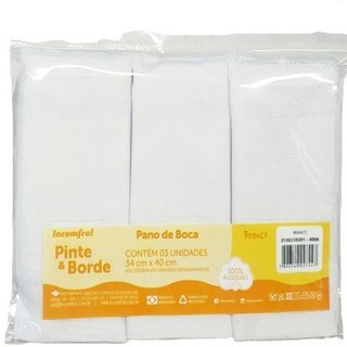 6/12/18 unidades Babete / Pano De Boca Pinte E Borde Incomfral