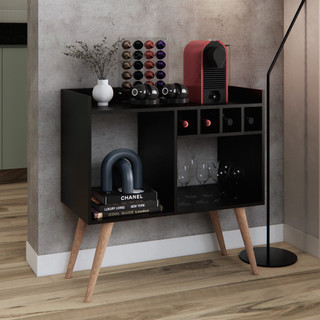Buffet Adega Barzinho Multiuso Retrô Sala Cozinha  Móveis Bonatto em Oferta na Shopee