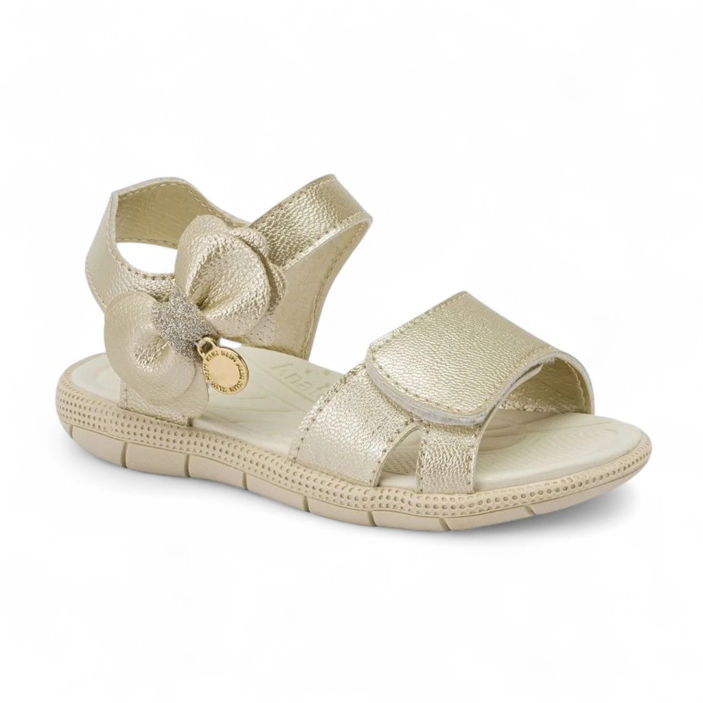 Papete Infantil Tic Tac Casual Dourado Klin 171225000