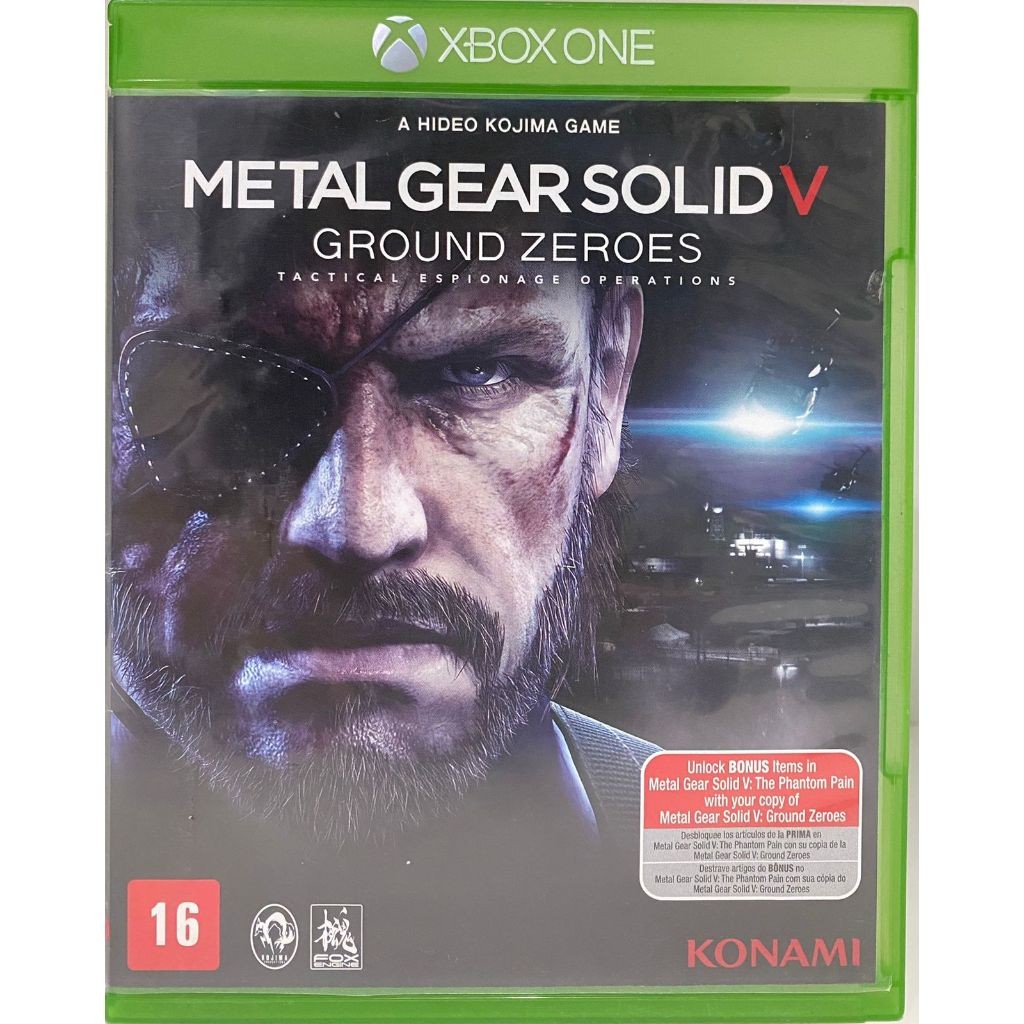 Metal Gear Solid V:Ground Zeroes - XBOX ONE/SERIES X - Original