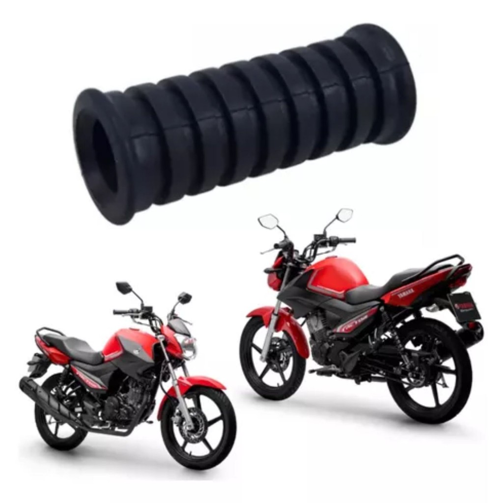 Borracha Capa Estribo Pedaleira Traseira Ybr Factor 125 150