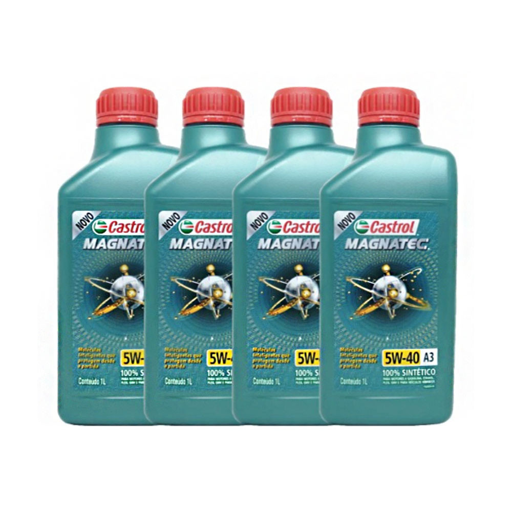 4 Óleo Castrol Magnatec 5w40 A3/B4 Professional Sintétic VW Stop Start