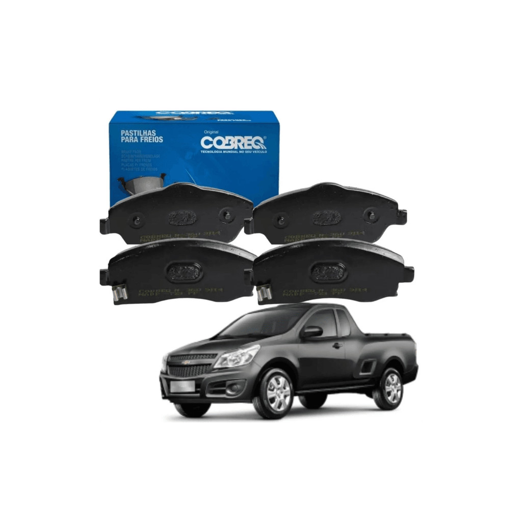 Pastilha de Freio Dianteira Chevrolet Corsa e Montana Cobreq N-360