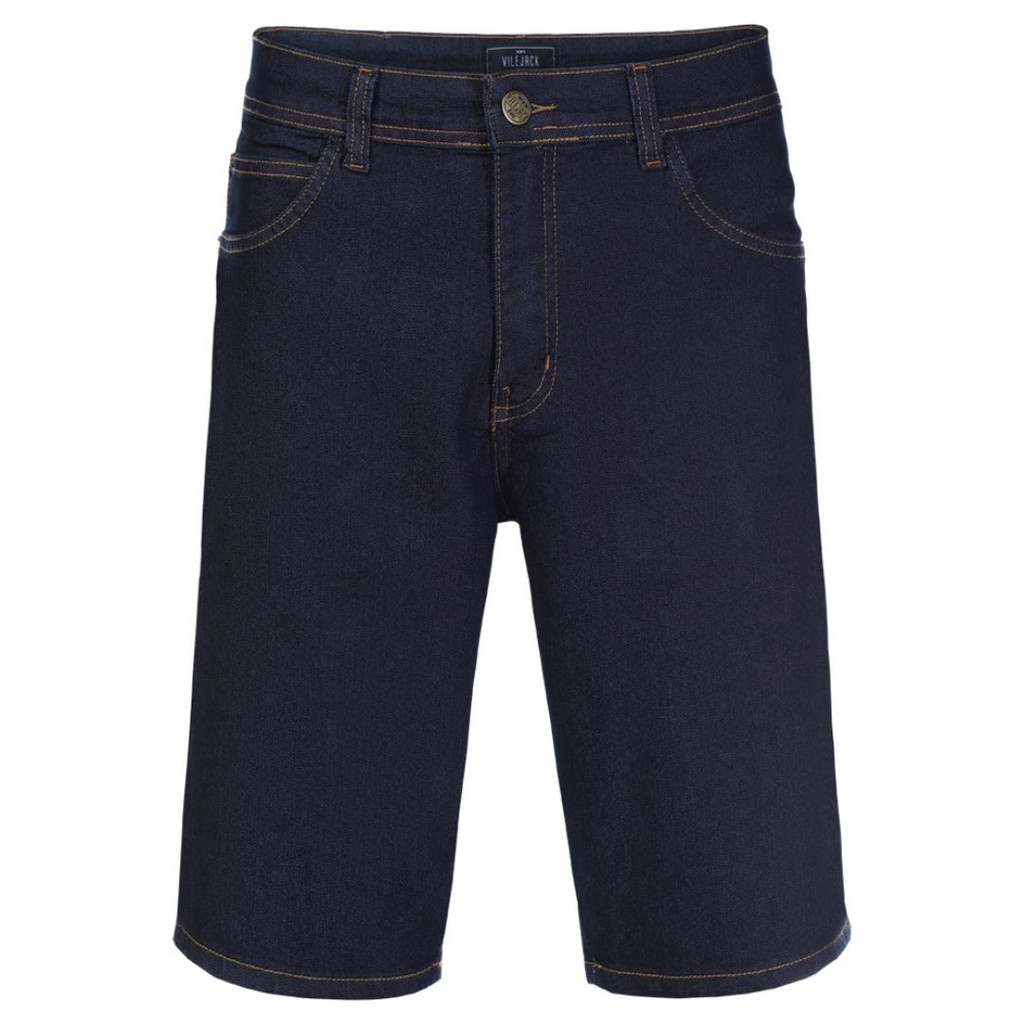 Bermuda Jeans Masculina Comfort C Elastano Vilejack VMBC0028