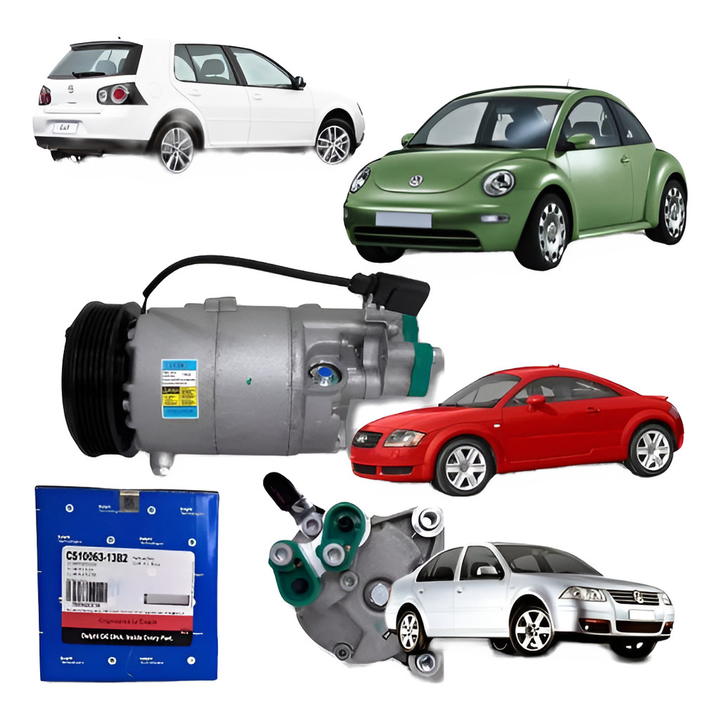 Compressor Ar Condicionado Golf/polo/auditt/ Ant-hora Delphi - Spare Parts and Accessories for Vehicles