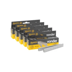 Kit Grampos 19mm p/ Grampeador GPE-916 5 Caixas c/ 1000 unidades Vonder