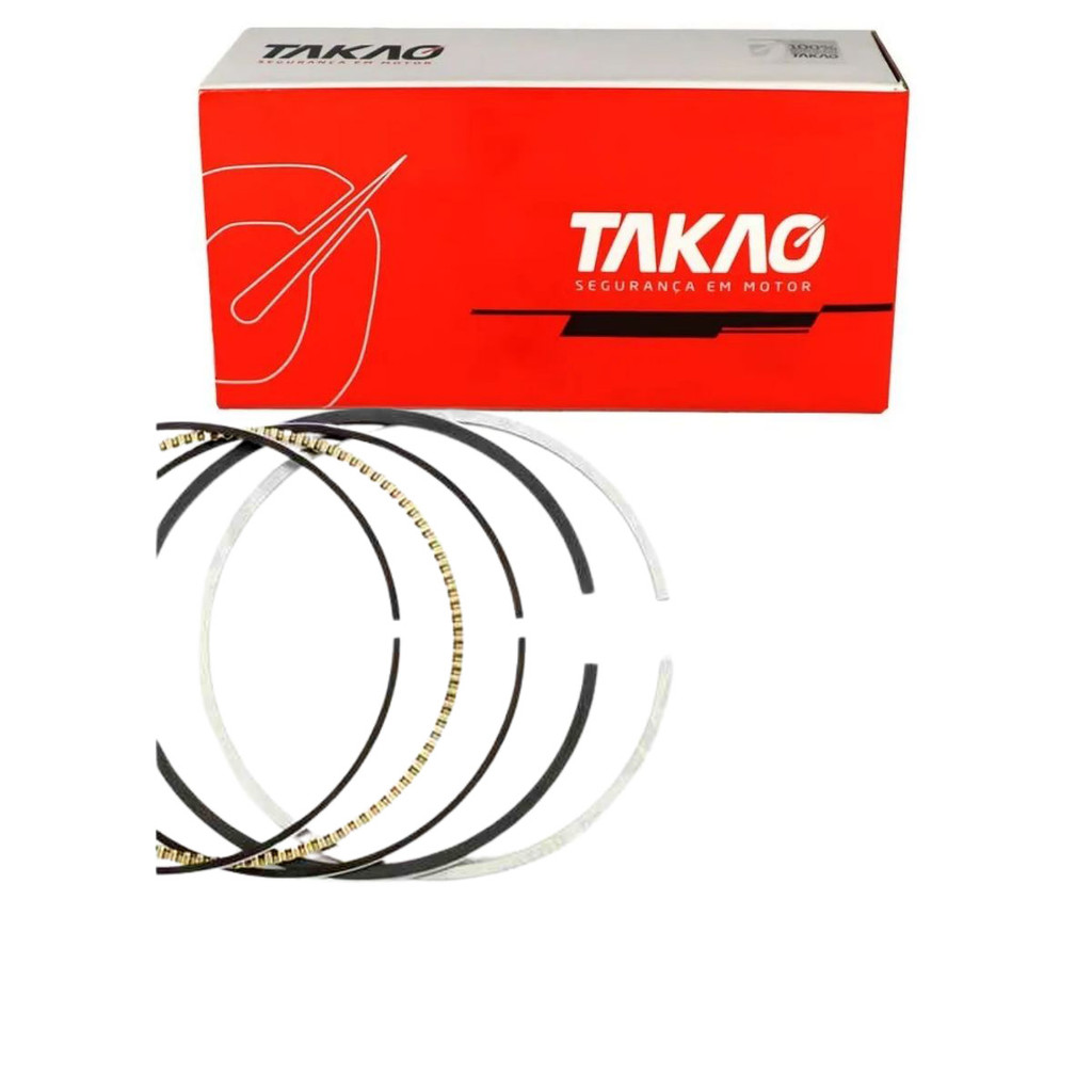 Anel Para Pistão Para Pistão Para Pistão(Jg) Crv 2.4 16V 2001 A 2004 / Accord 2.4 16V 2003 A 2015 - Takao Ash25Std
